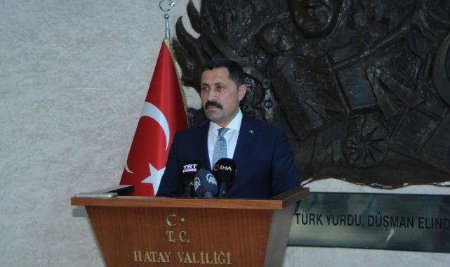 Hatay Valisi Masatlı göreve başladı
