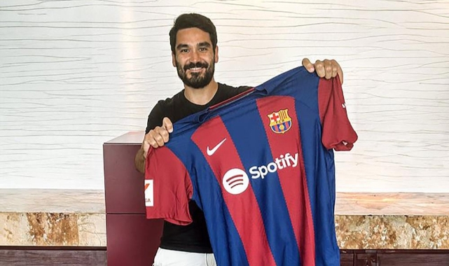 İlkay Gündoğan, Barcelona'ya imzayı attı