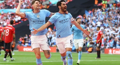 İlkay Gündoğan, Manchester City'ye kupayı getirdi