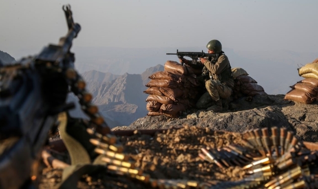 Irak'ta 5 terörist etkisiz hale getirildi