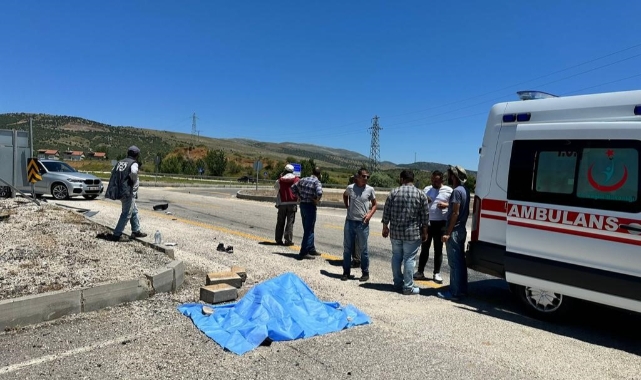 Isparta’da trafik kazası: 1 ölü, 2 yaralı