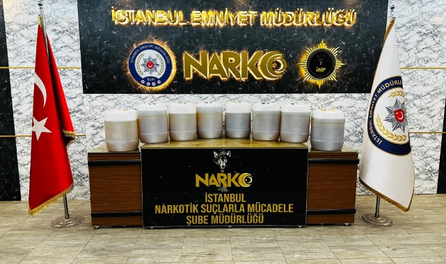 İstanbul'da 530 kilo uyuşturucu madde ele geçirildi