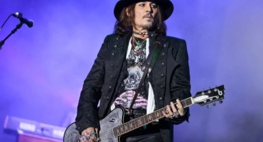 Johnny Depp'in doğum günü partisine ünlü akını