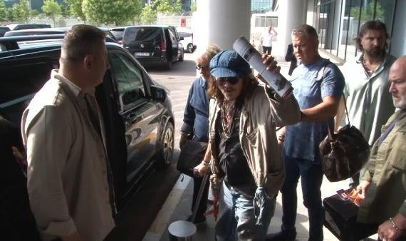 Johnny Depp İstanbul’da!