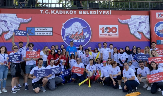 Kadıköy'de Cadde 10K-21K Koşusu heyecanı