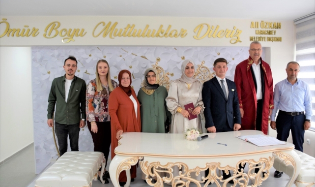 Karacabey’in yeni nikah salonu hizmete açıldı