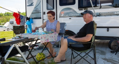 Karavan tutkunları Harmancık'ta buluştu