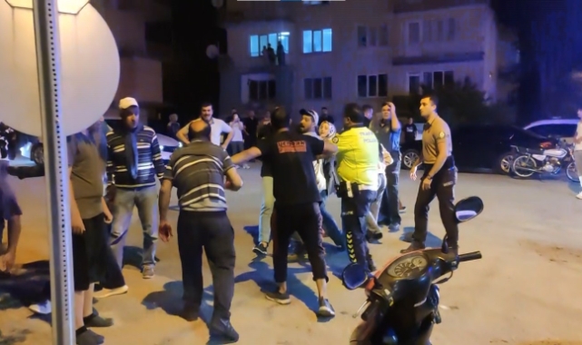 Kazadan sonra ortalık savaş alanına döndü