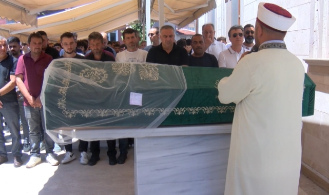 Kazada hayatını kaybeden Eda'ya veda