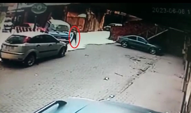 Kendi aracı gibi binip uyuya kaldılar, ateşe verip gittiler