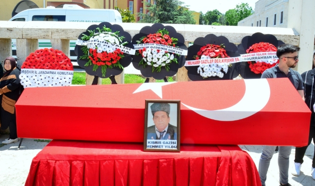 Kıbrıs Gazisi son yolculuğuna uğurlandı