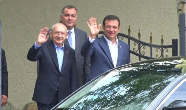 Kılıçdaroğlu, İmamoğlu ile görüştü