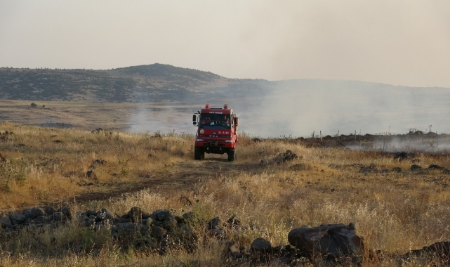 Kilis’te mera yangını korkuttu