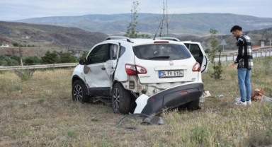 Kırıkkale'de cip ile otomobil çarpıştı: 4 yaralı