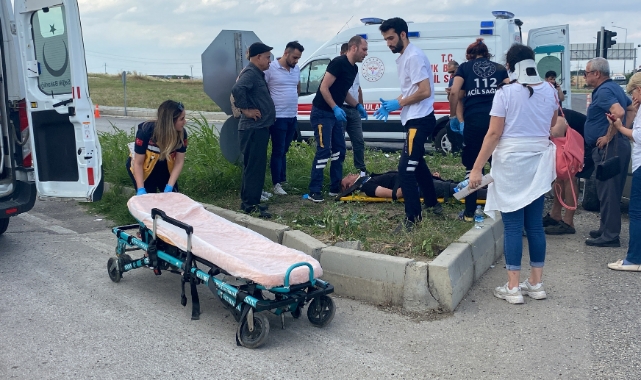 Kırmızı ışık ihlali kaza getirdi! 7 yaralı