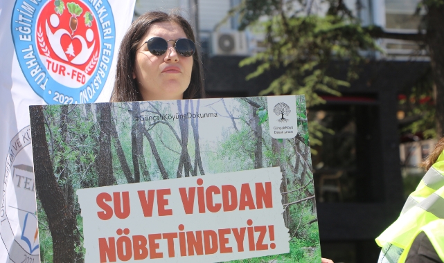 Köylerinde maden aranmasını tepki gösterdiler
