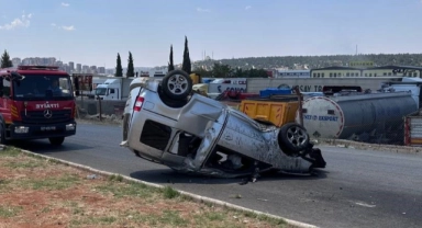 Kurban kesimi sonrası feci kaza