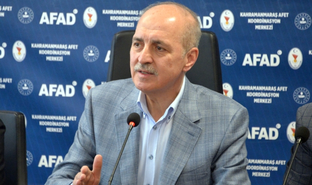 Kurtulmuş: "Bu şehirler yıkıntıları üzerinden yeniden yükselecek"