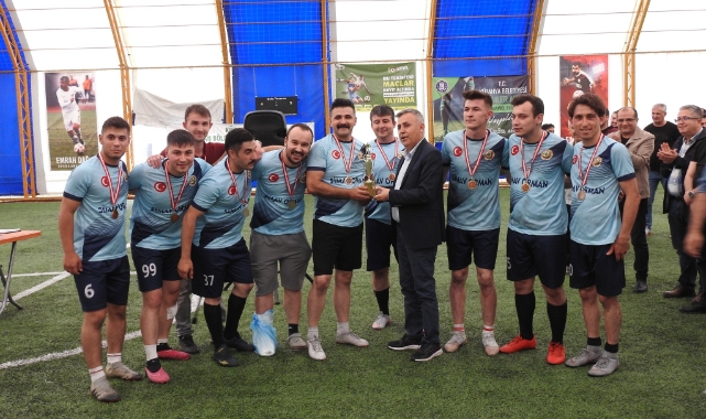 Kütahya OBM’de halı saha futbol turnuvası
