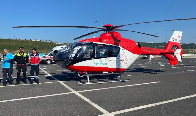 Kuzey Marmara'ya helikopter indi