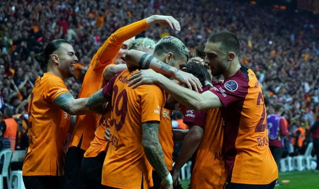 Ligin son derbisinin galibi Galatasaray
