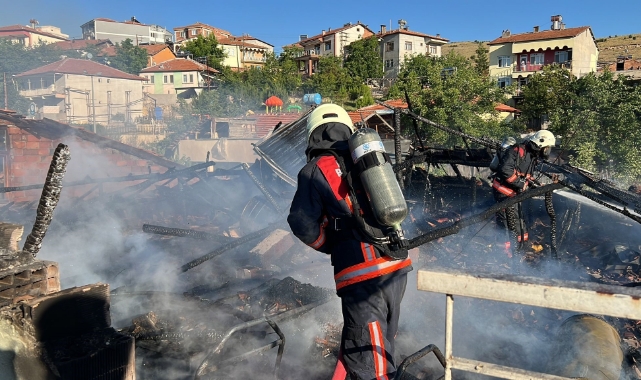 Malatya’da korkutan yangın