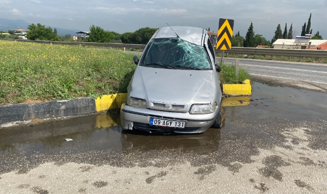 Manisa'da trafik kazası: 4 yaralı