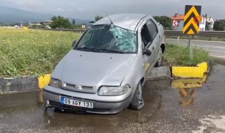 Manisa'da trafik kazası: 4 yaralı