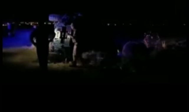 Mardin’de askeri araç devrildi! 2 yaralı