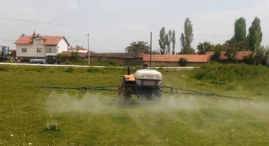 Aslanapa’da meralara hümik asit uygulaması