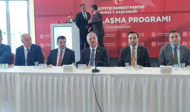 MHP Bursa teşkilatından bayramlaşma töreni