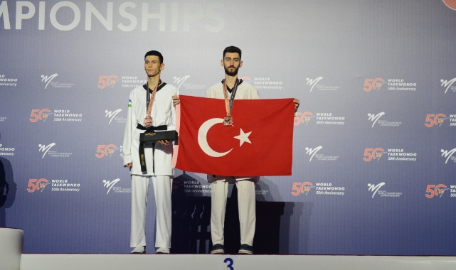 Milli tekvandocu Görkem Polat bronz madalya kazandı