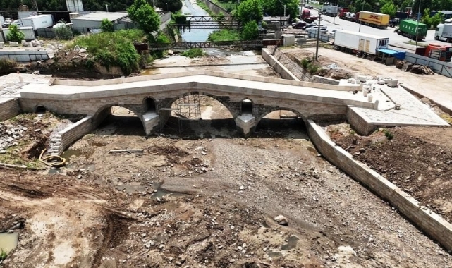 Mimar Sinan Köprüsü restorasyonunda sona gelindi