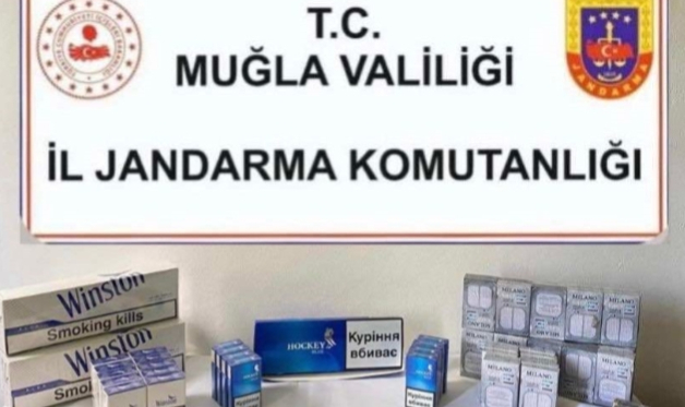 Muğla'da kaçak sigara operasyonu