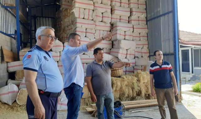 Mustafakemalpaşa’da kurban kesim yerleri denetlendi