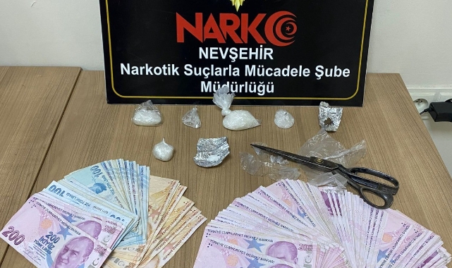 Nevşehir'de uyuşturucu taciri 5 kişi tutuklandı