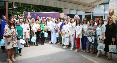 NİLSEM kursiyerlerinin yıl sonu sergisi yapıldı