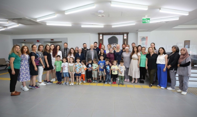 Nilüfer ailesi bayramlaştı