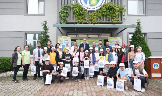 Öğrenciler temiz geleceğe Yeşil Çevre ile adım attı