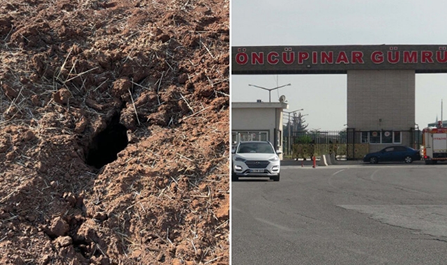 Öncüpınar Sınır Kapısı bölgesine 5 roket isabet etti