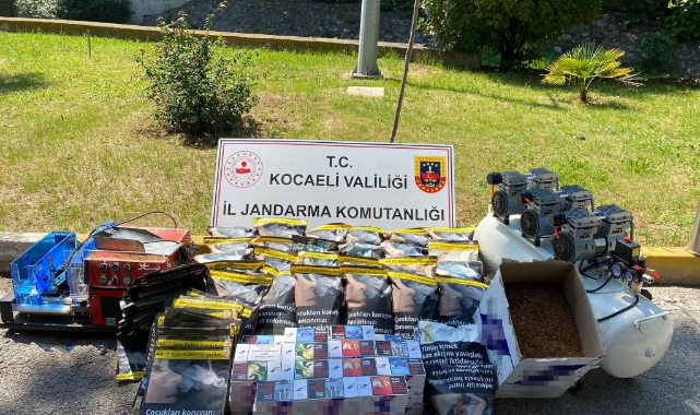 Operasyonda 11 bin 680 makaron ele geçirildi
