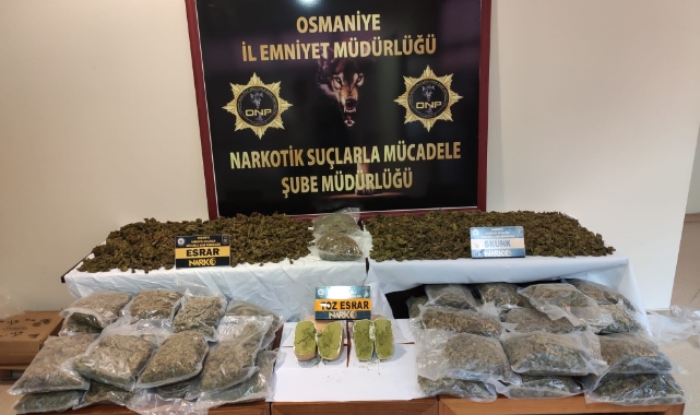 Osmaniye’de uyuşturucu operasyonları:26 gözaltı