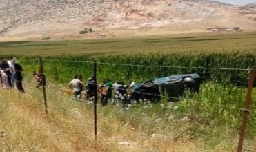 Otomobil şarampole yuvarlandı: 6 yaralı