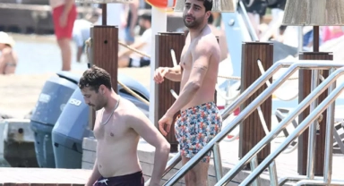 Ozan Dolunay ve Doğukan Güngör'ün tatil keyfi