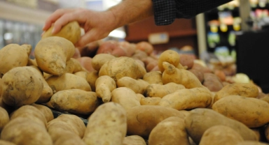 Patates pazarda el yakıyor