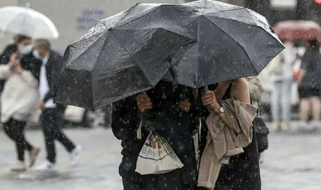 Perşembe günü yağışlı hava yeniden geliyor