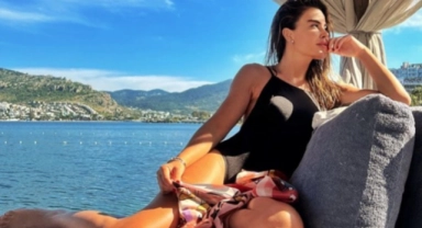 Plajları podyuma çevirdiler