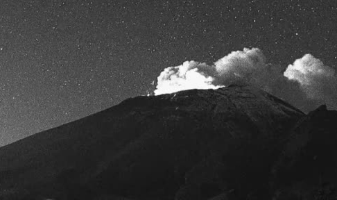 Popocatepetl Yanardağı'nda 3 yeni patlama