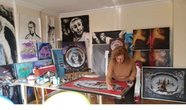 Ressam Seyrek'in sergisi Ankara'da açıldı