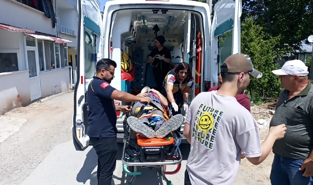 Samsun’da inşaattan düşen işçi ağır yaralandı